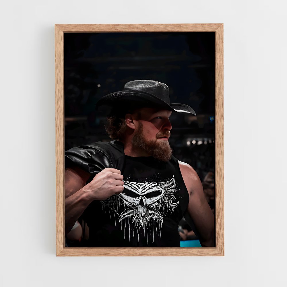 Poster Le Champion à Barbe – affiche MMA (vue 4)